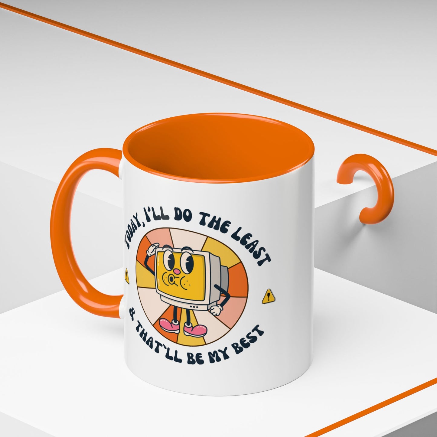 Sarcastic Office Coffee Mug for Emotionally Efficient Professionals – Funny Work Mug