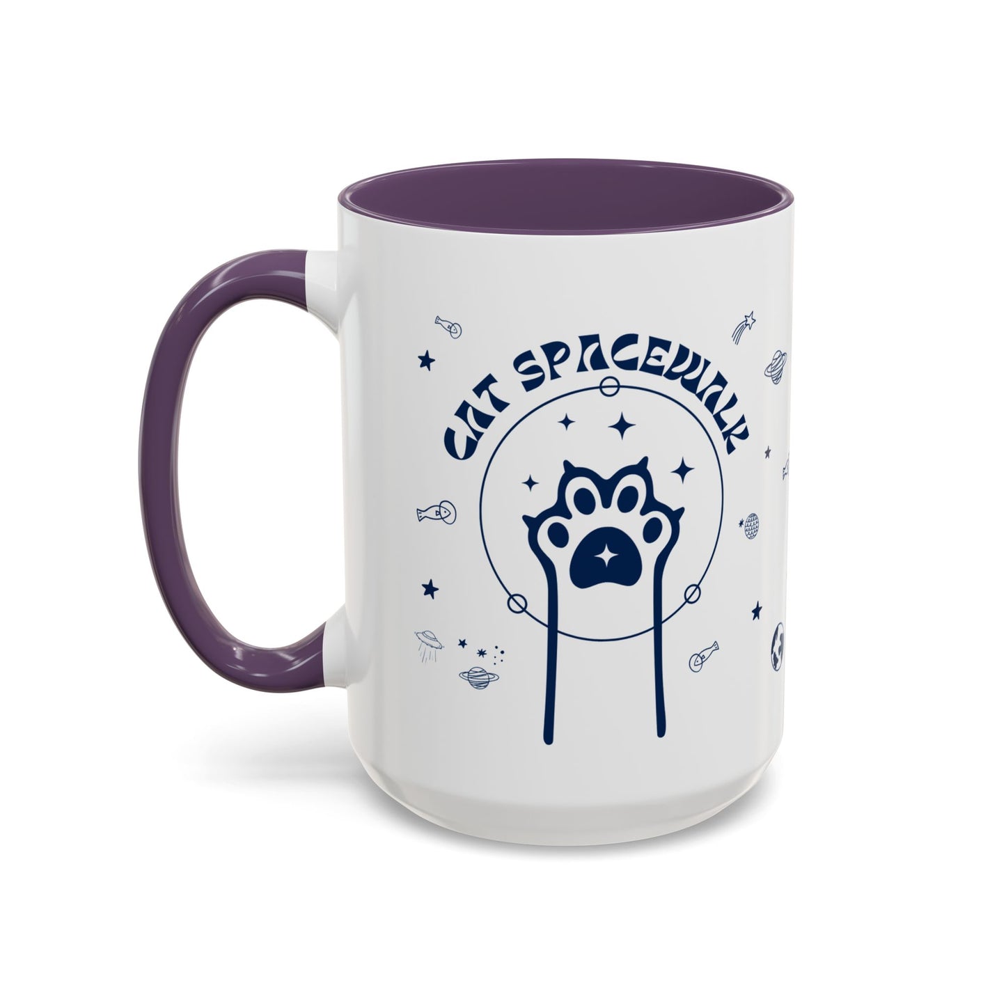 Cosmic Cat Spacewalk Coffee Mug - 11oz & 15oz