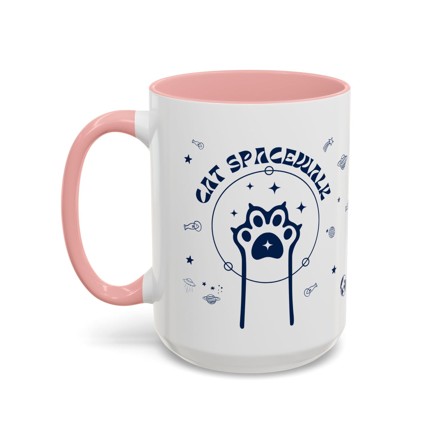 Cosmic Cat Spacewalk Coffee Mug - 11oz & 15oz
