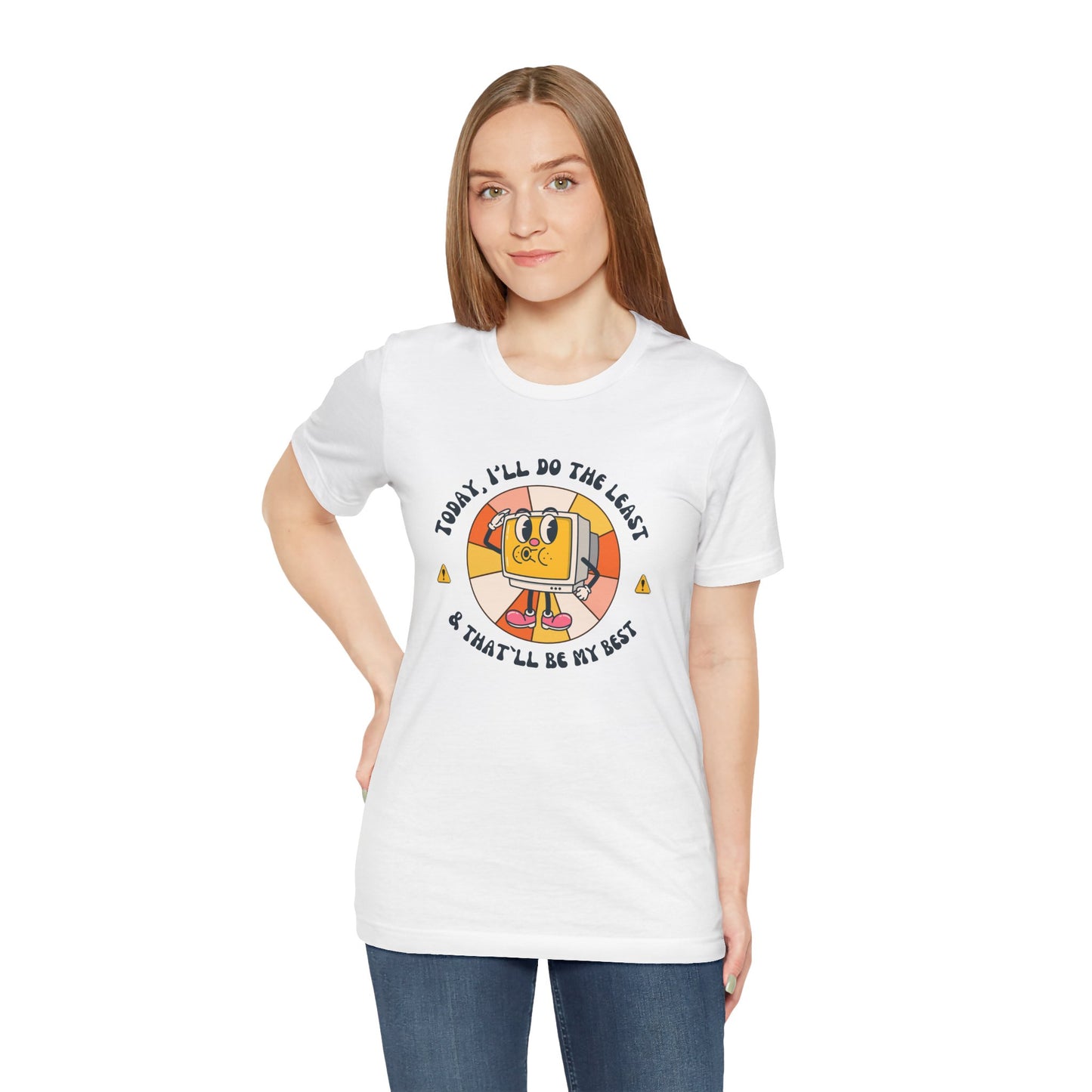 Minimal Effort, Maximum Peace T-shirt – Conscious Clothing for the Wise