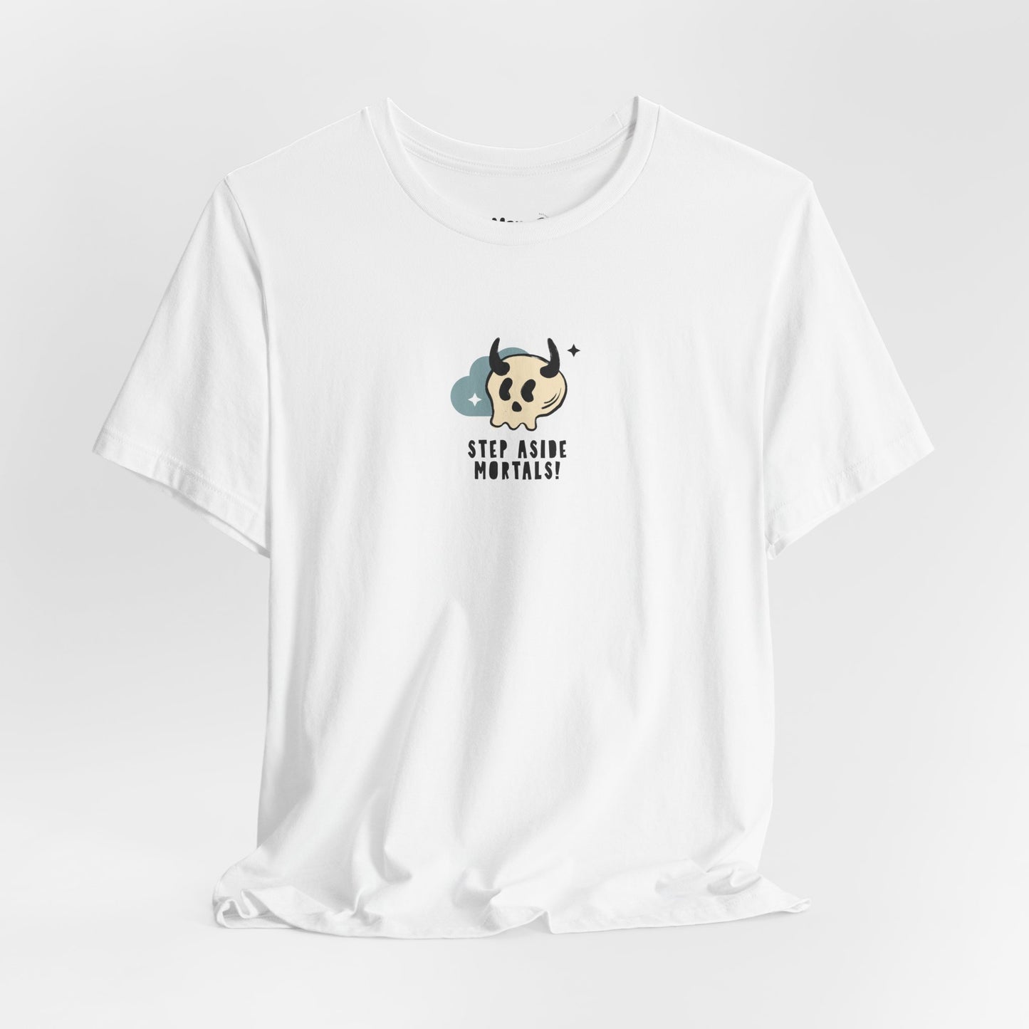 Funny Halloween T-Shirt | Bulldozer Ghost Tee | Adulting Humor – Step Aside Mortals