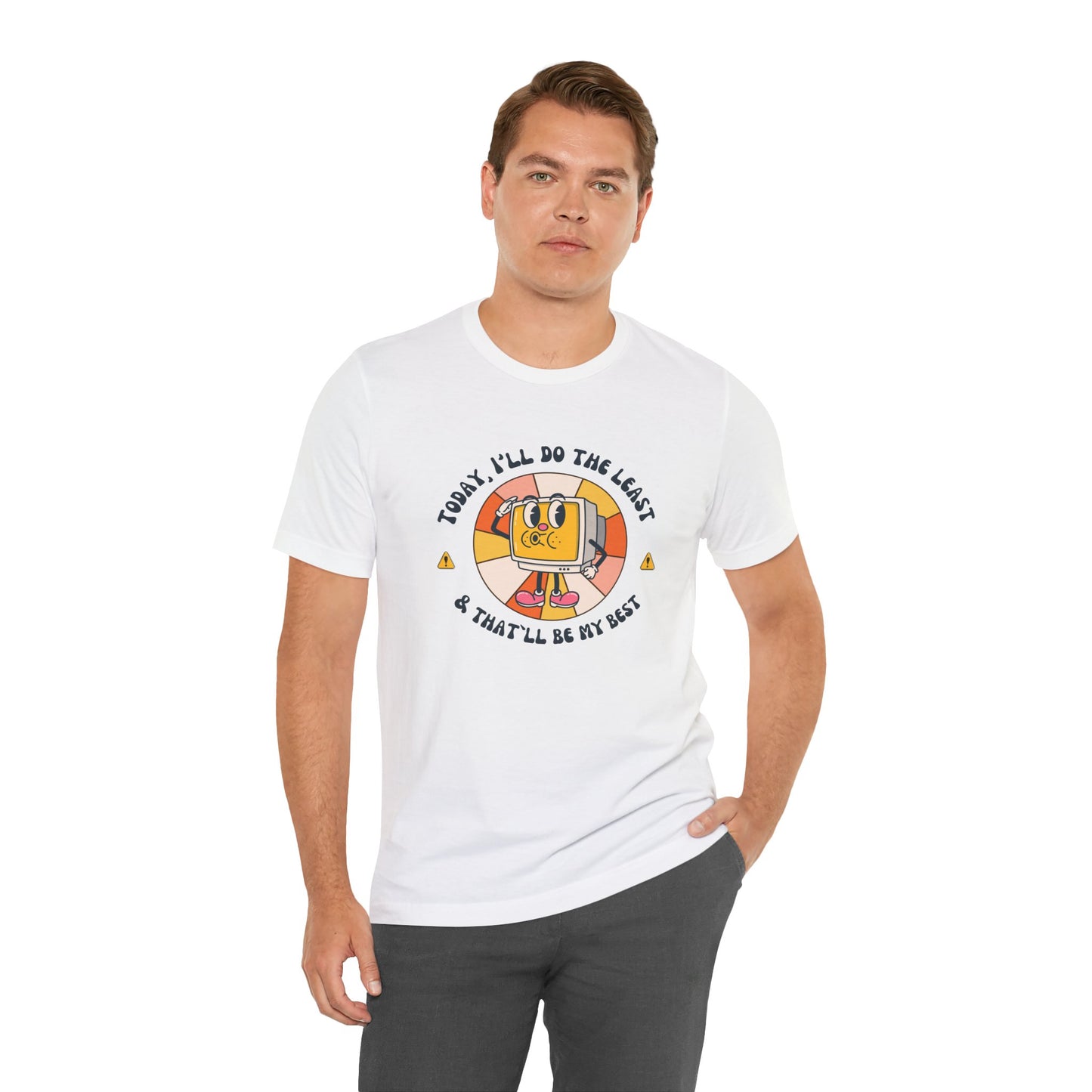 Minimal Effort, Maximum Peace T-shirt – Conscious Clothing for the Wise