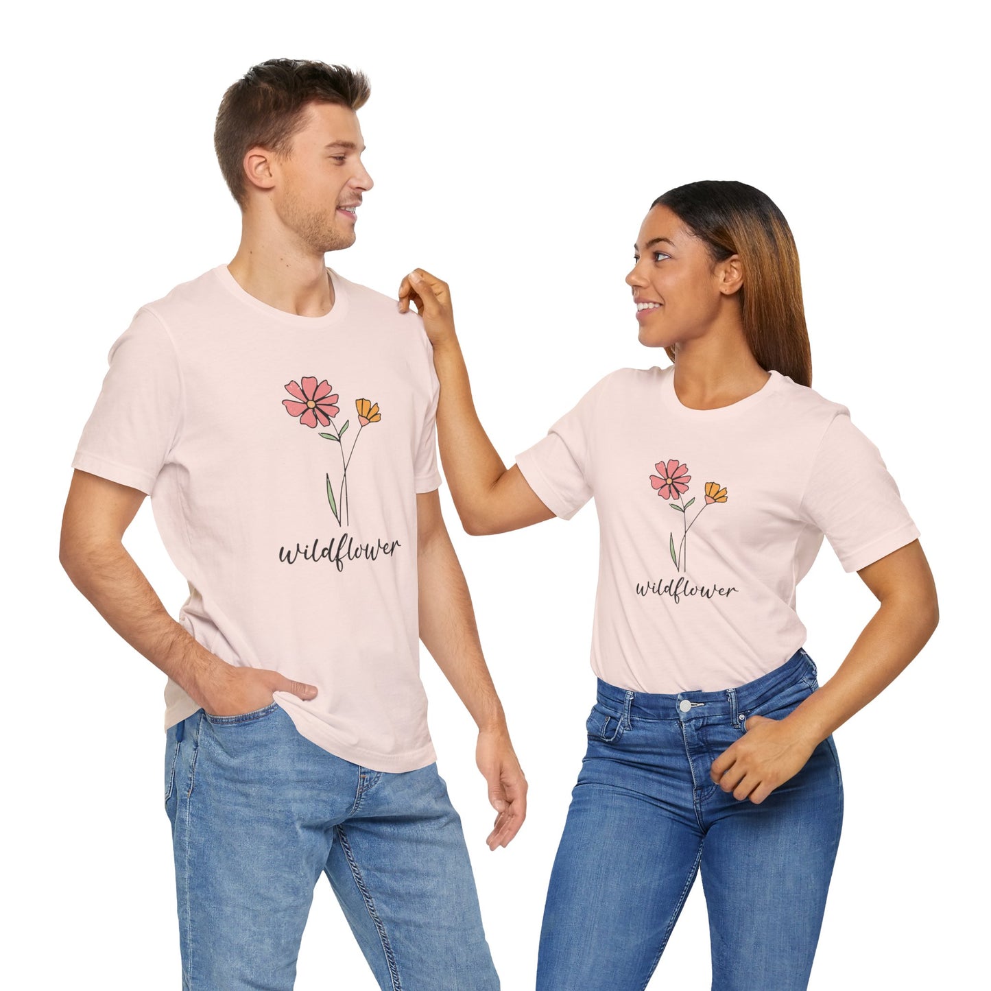 Raising Wildflowers Family Set – Customizable Matching T-Shirts for Mom & Kids