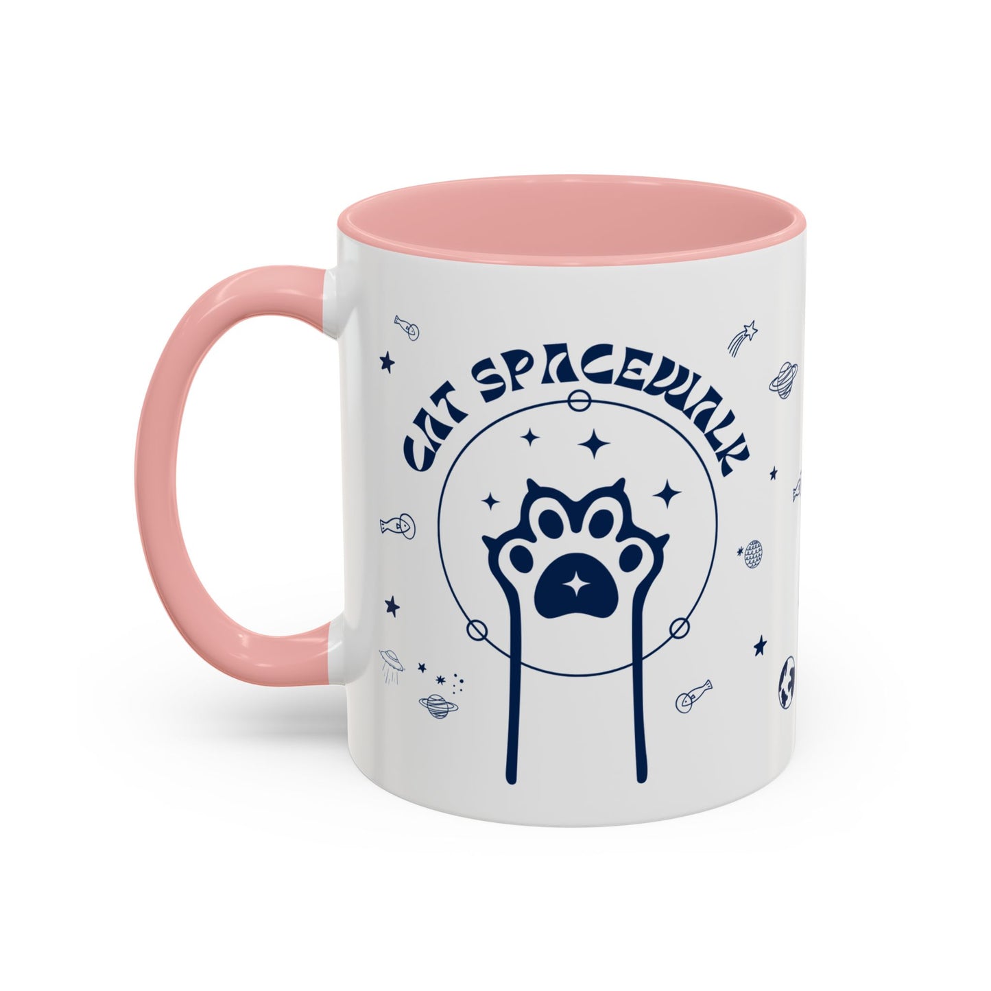 Cosmic Cat Spacewalk Coffee Mug - 11oz & 15oz