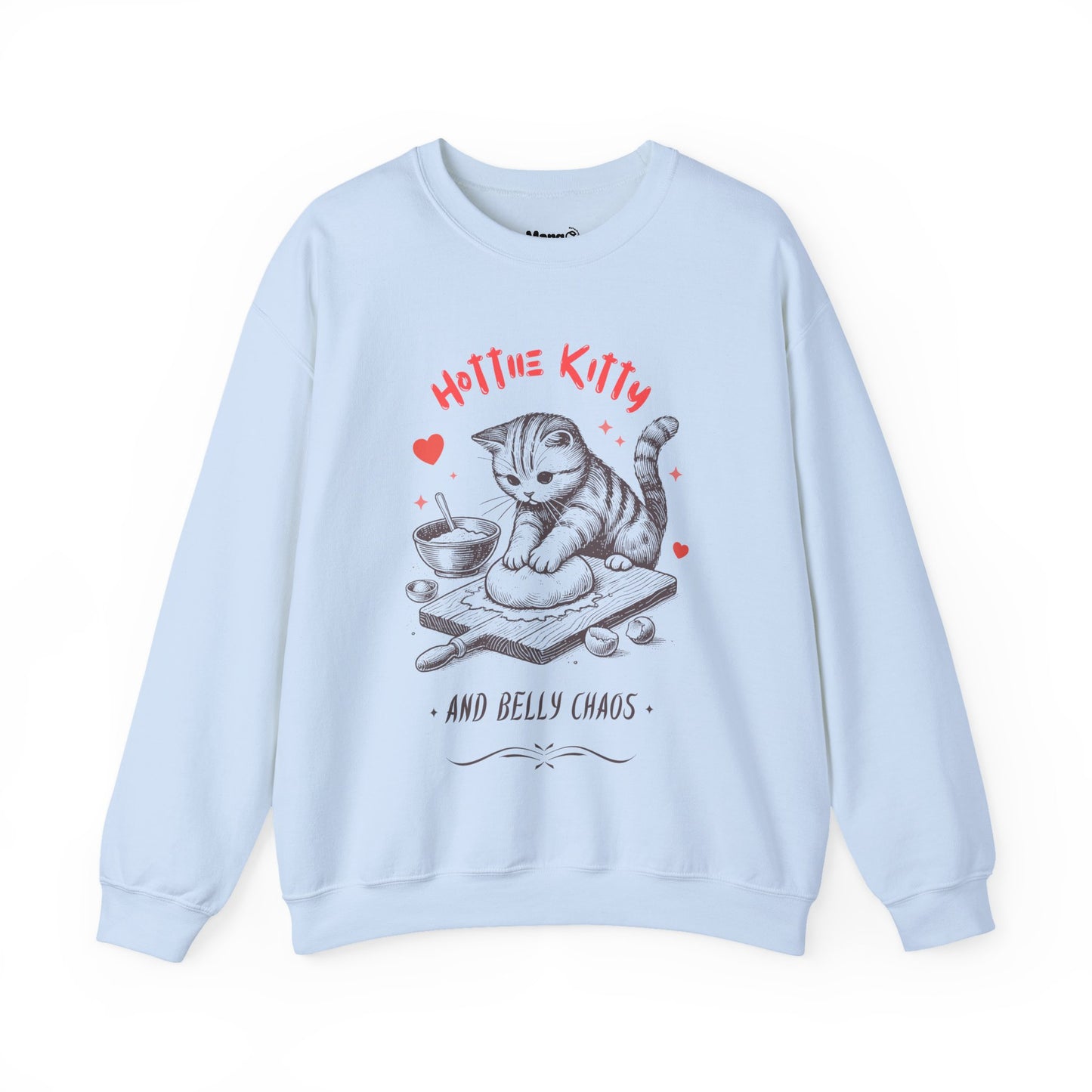 Cute Cat Sweatshirt with a Twist – For Confident, Real People