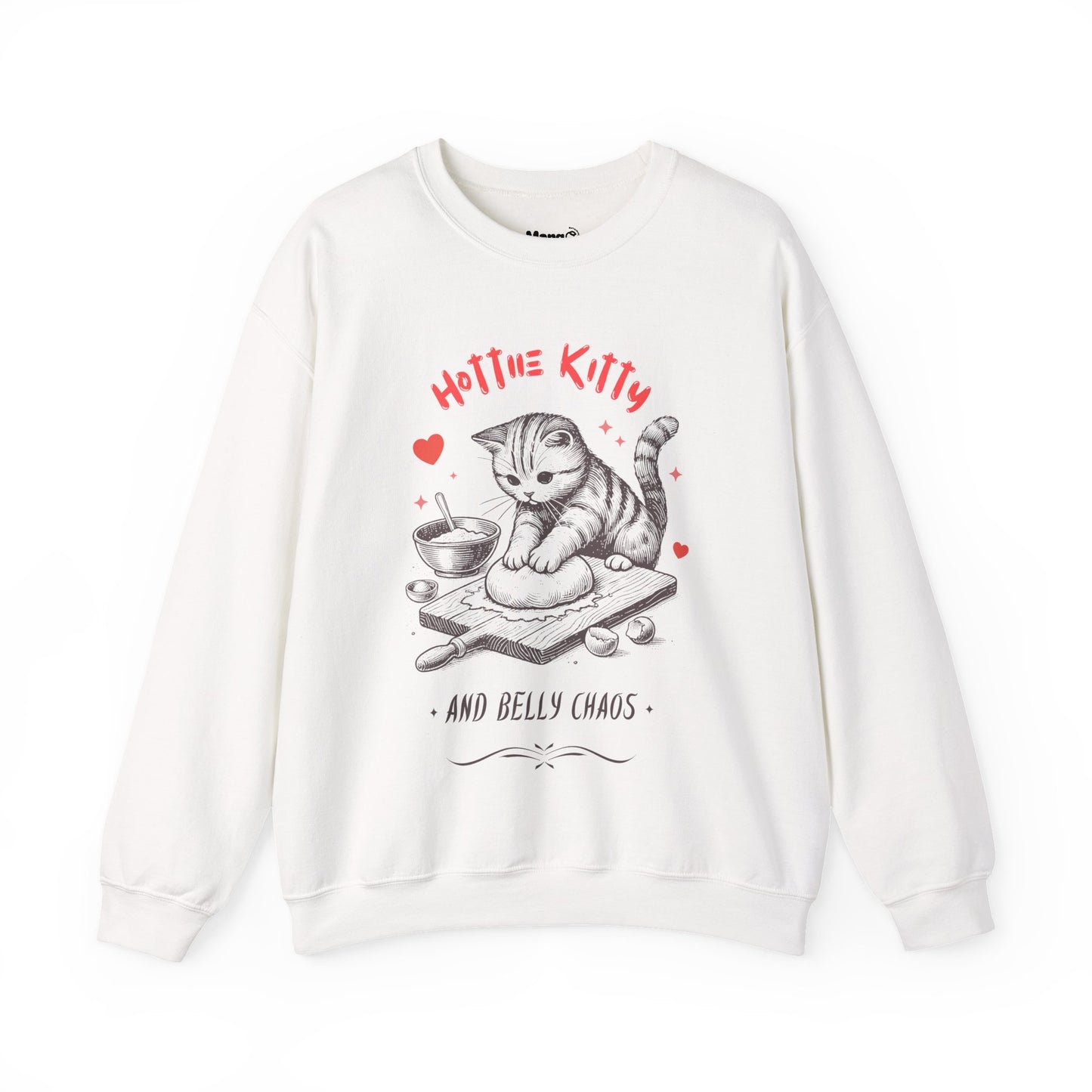 Cute Cat Sweatshirt with a Twist – For Confident, Real People