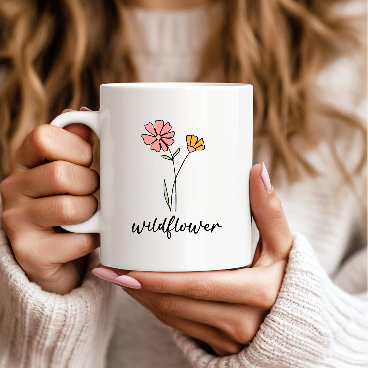 Raising Wildflowers Mug Set – A Sweet Mother’s Day Gift for Coffee and Connection