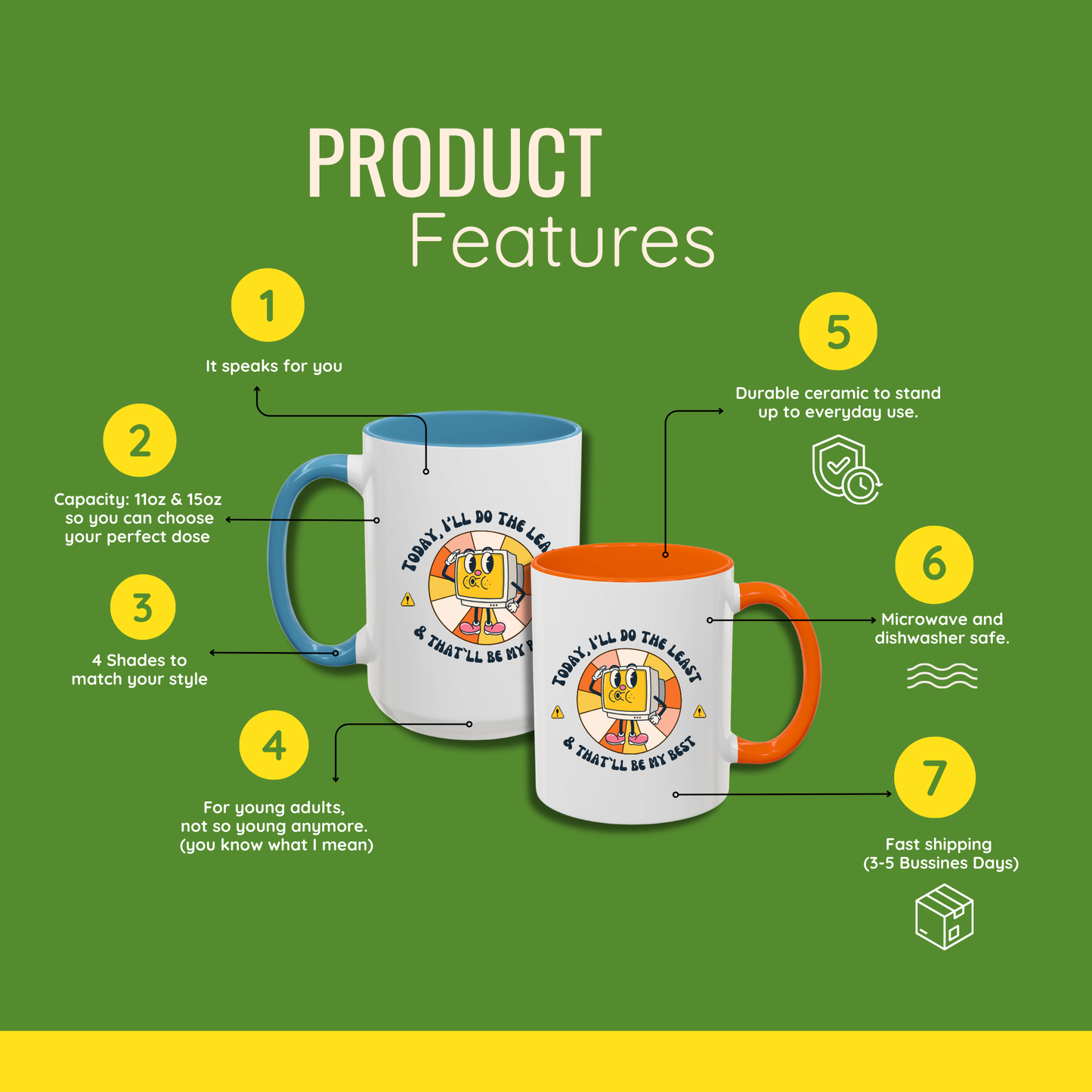 Sarcastic Office Coffee Mug for Emotionally Efficient Professionals – Funny Work Mug