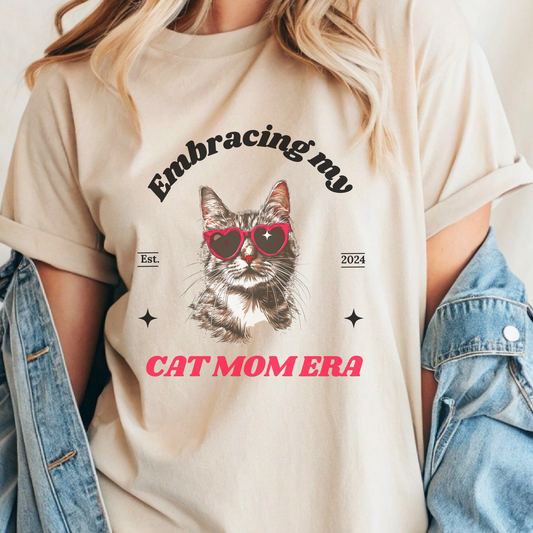 Just a Girl & Her Cat T-shirt β Redefining Crazy Cat Lady