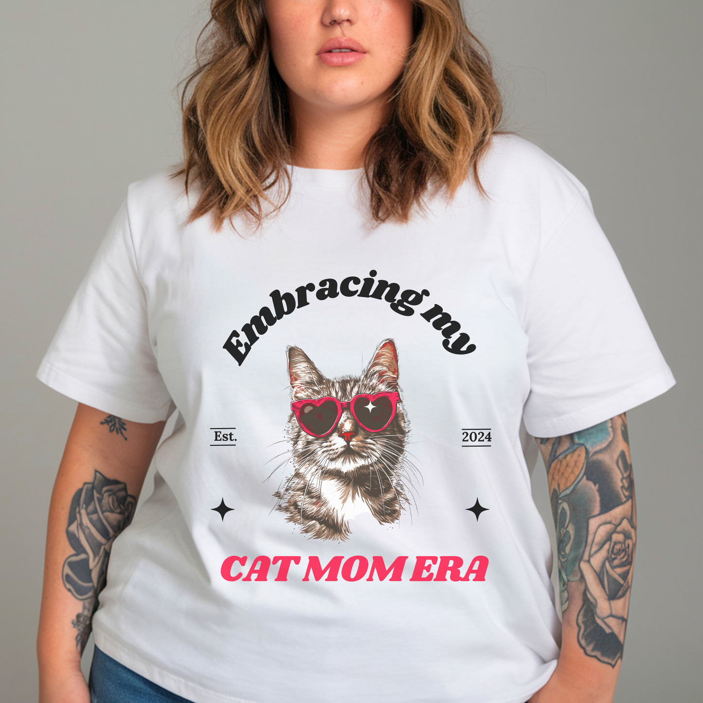 Just a Girl & Her Cat T-shirt – Redefining Crazy Cat Lady