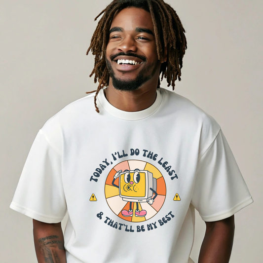 Minimal Effort, Maximum Peace T-shirt β Conscious Clothing for the Wise