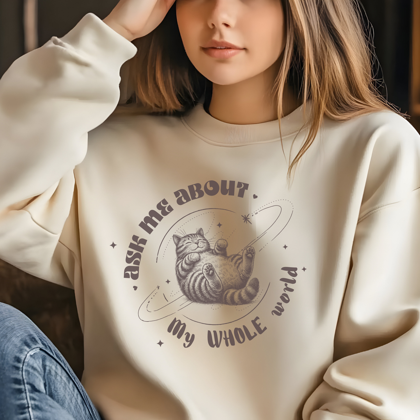 Cat lover Sweatshirt – Celebrate Your Feline Obsession with Style