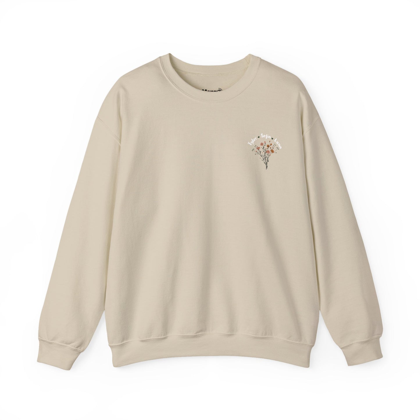 #1 Mom Sporty Sweatshirt – Personalized Sporty Sweatshirt for Mom