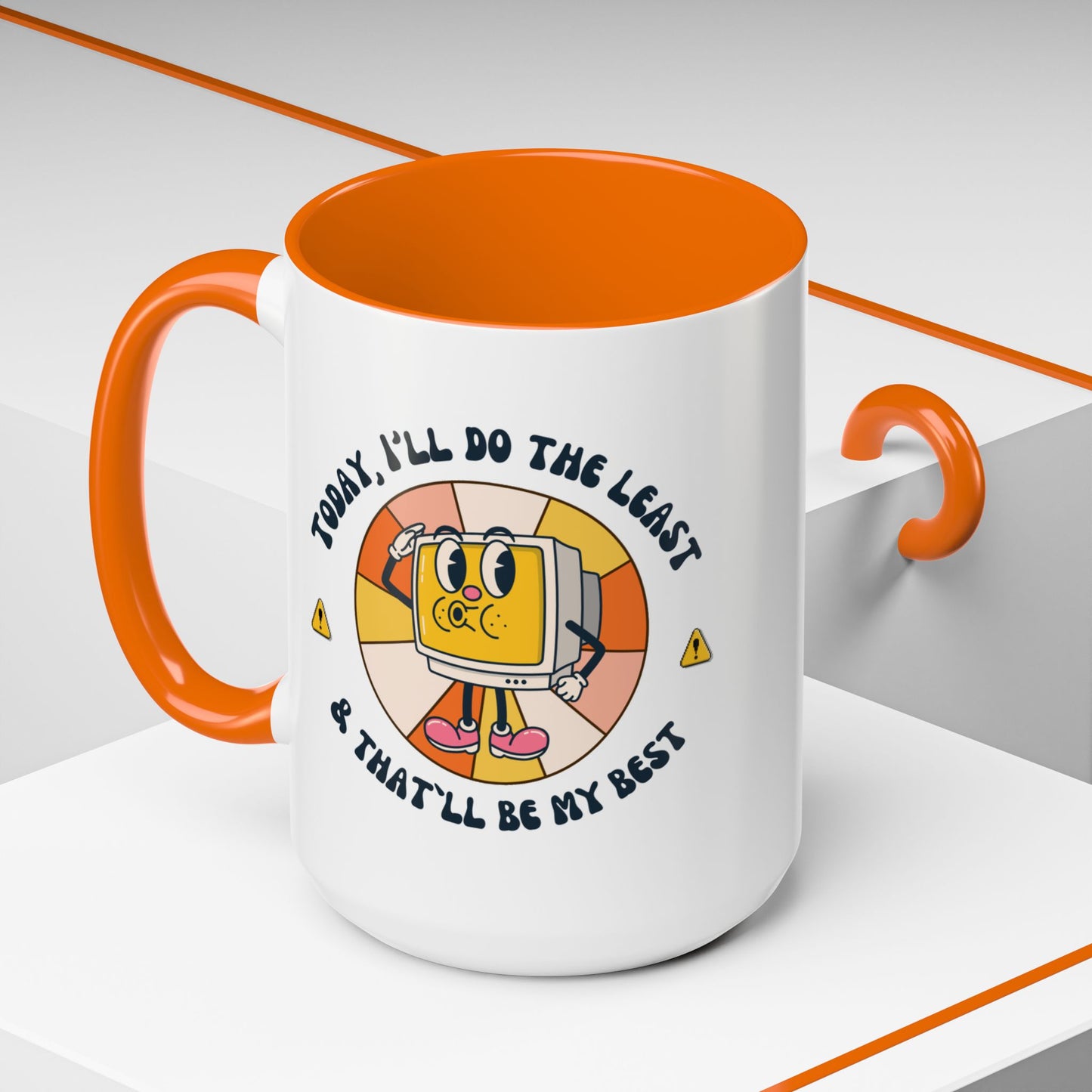 Sarcastic Office Coffee Mug for Emotionally Efficient Professionals – Funny Work Mug