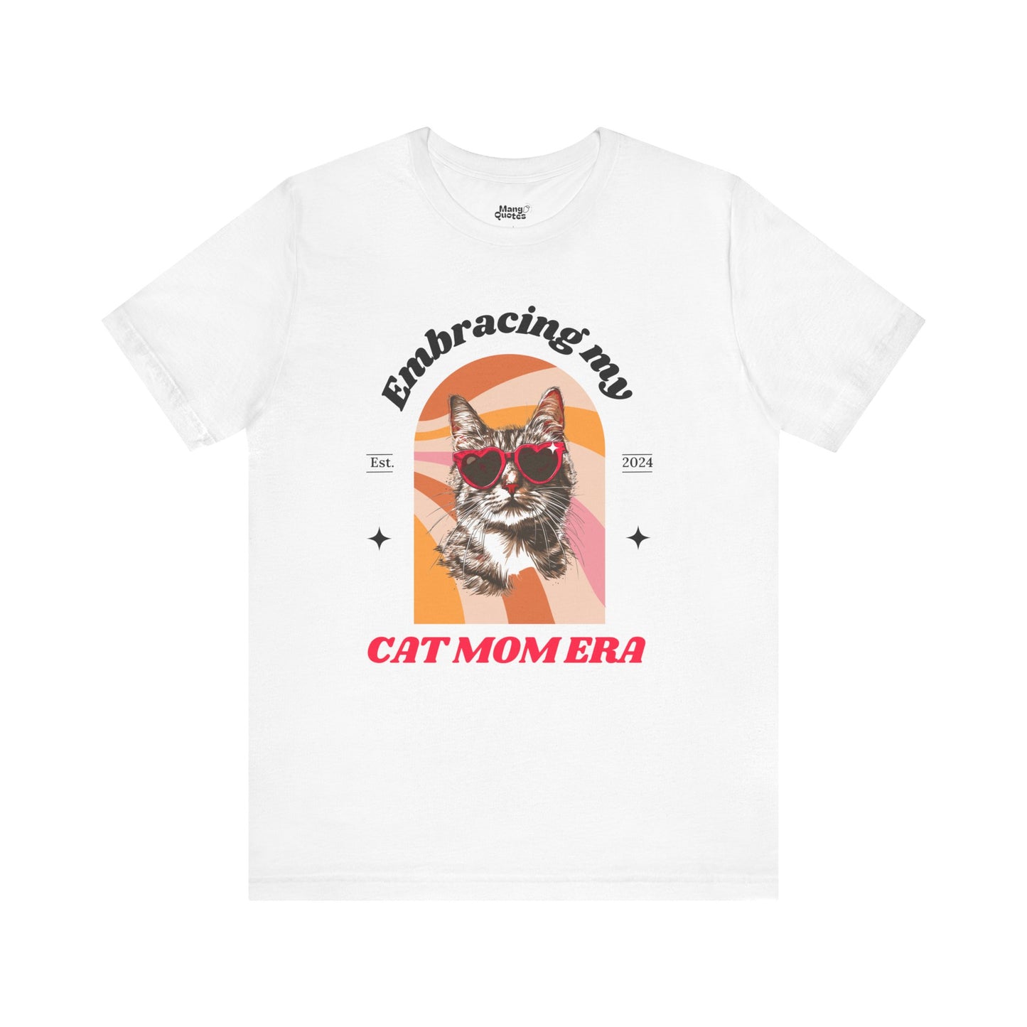 In My Cat Mom Era - Retro Style Personalized T-Shirt