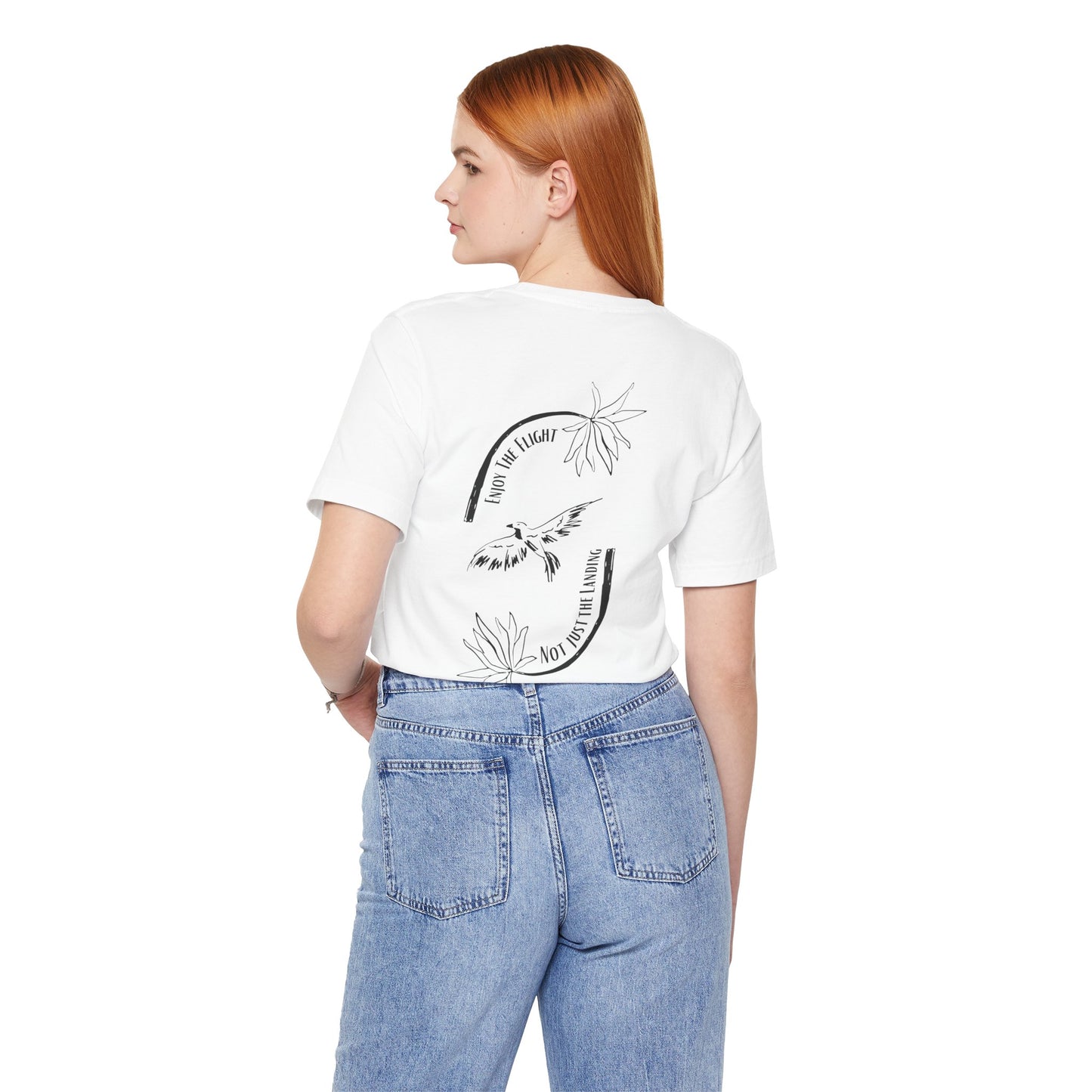 “Enjoy the Flight” Inspirational T-Shirt – Positive Quote Shirt for Personal Growth