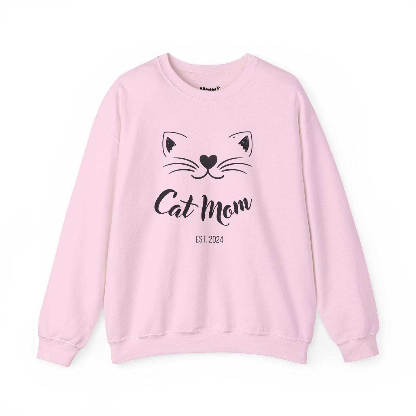 Personalized Cat Mom Sweatshirt | Est. (Date) | Cozy & Customizable Gift for Cat Lovers