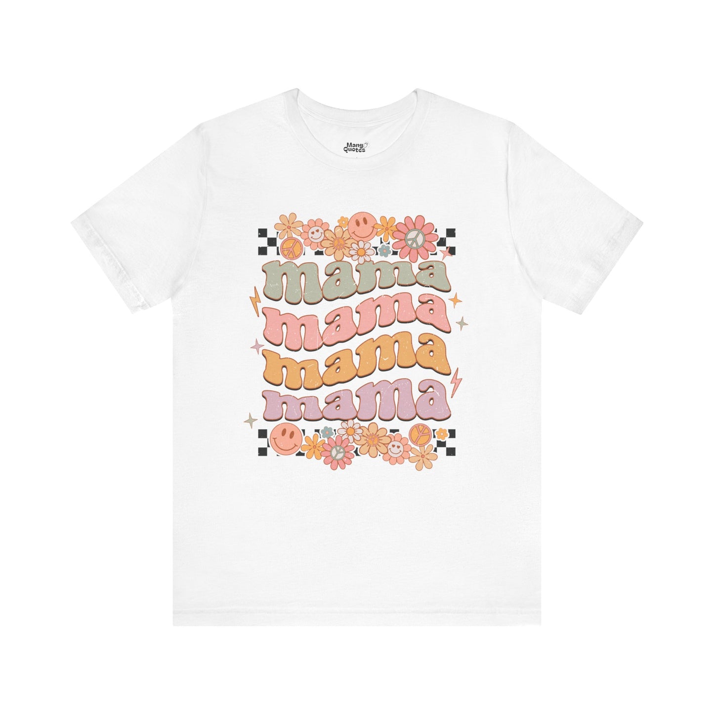 Retro Mama T-Shirt – Colorful Graphic Tee for Stylish Moms | A Cool Gift from a Stylish Grown-Up