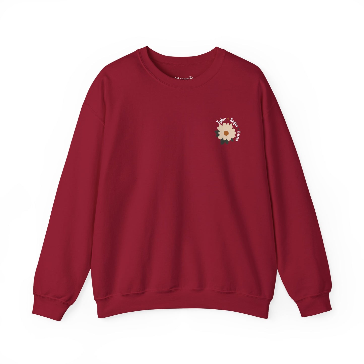 #1 Mom Sporty Sweatshirt – Personalized Sporty Sweatshirt for Mom