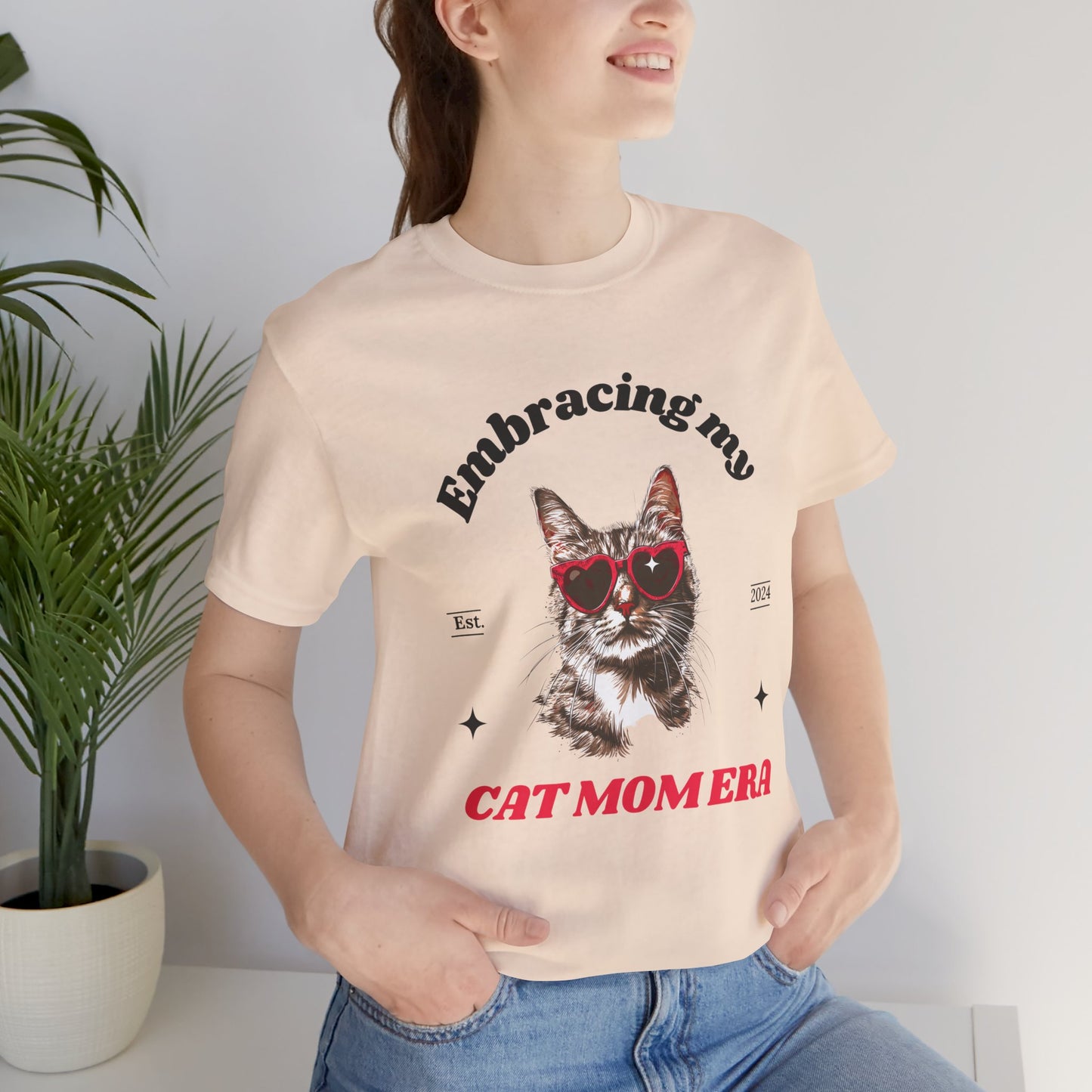Just a Girl & Her Cat T-shirt – Redefining Crazy Cat Lady