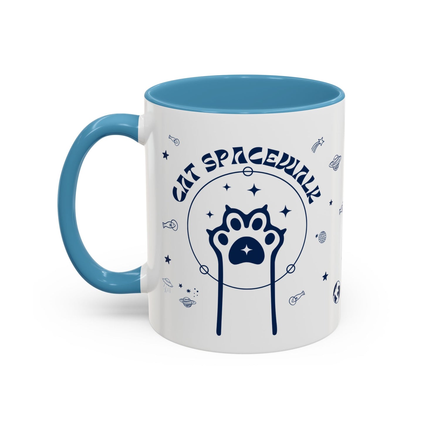 Cosmic Cat Spacewalk Coffee Mug - 11oz & 15oz