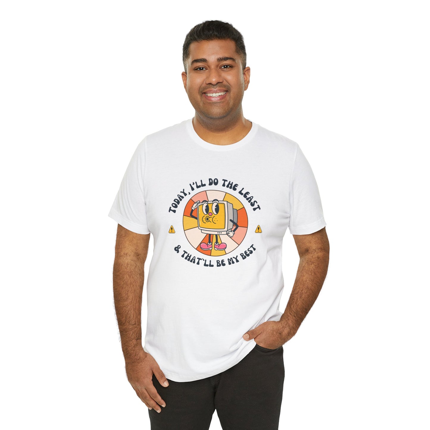 Minimal Effort, Maximum Peace T-shirt – Conscious Clothing for the Wise