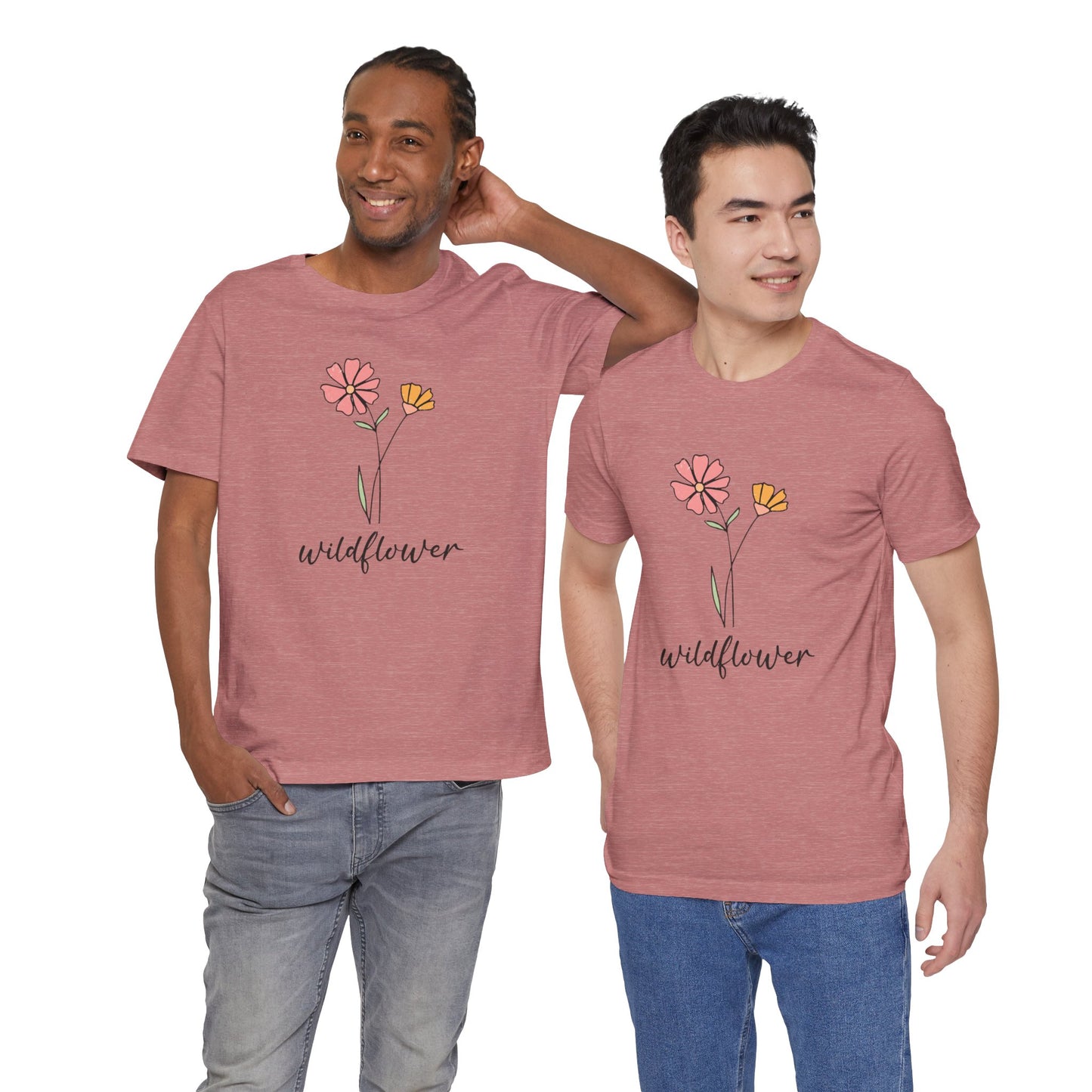 Raising Wildflowers Family Set – Customizable Matching T-Shirts for Mom & Kids