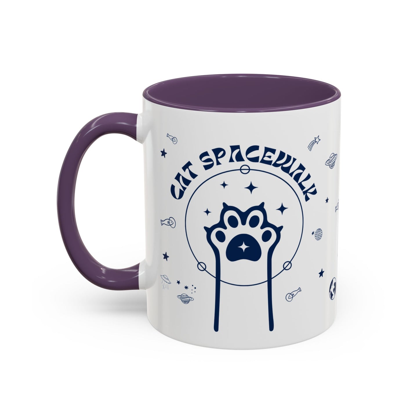 Cosmic Cat Spacewalk Coffee Mug - 11oz & 15oz