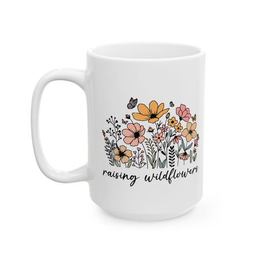 Raising Wildflowers Mug Set – A Sweet Mother’s Day Gift for Coffee and Connection