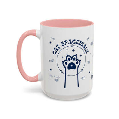 Cosmic Cat Spacewalk Coffee Mug - 11oz & 15oz