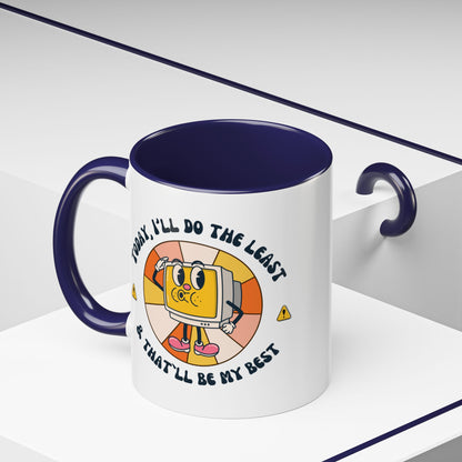 Sarcastic Office Coffee Mug for Emotionally Efficient Professionals – Funny Work Mug