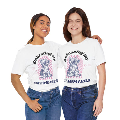 Fully in My Cat Mom Era – Custom Year T-Shirt