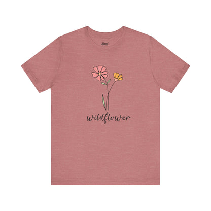 Raising Wildflowers Family Set – Customizable Matching T-Shirts for Mom & Kids