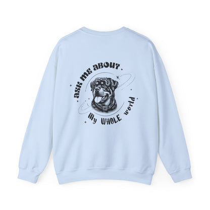 Personalized Sweatshirt for Dog Parents -  With Your Dog’s Name and Breed