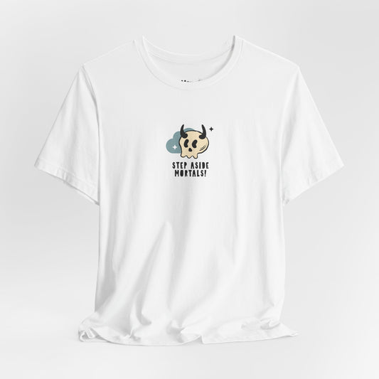 Funny Halloween T-Shirt | Bulldozer Ghost Tee | Adulting Humor – Step Aside Mortals