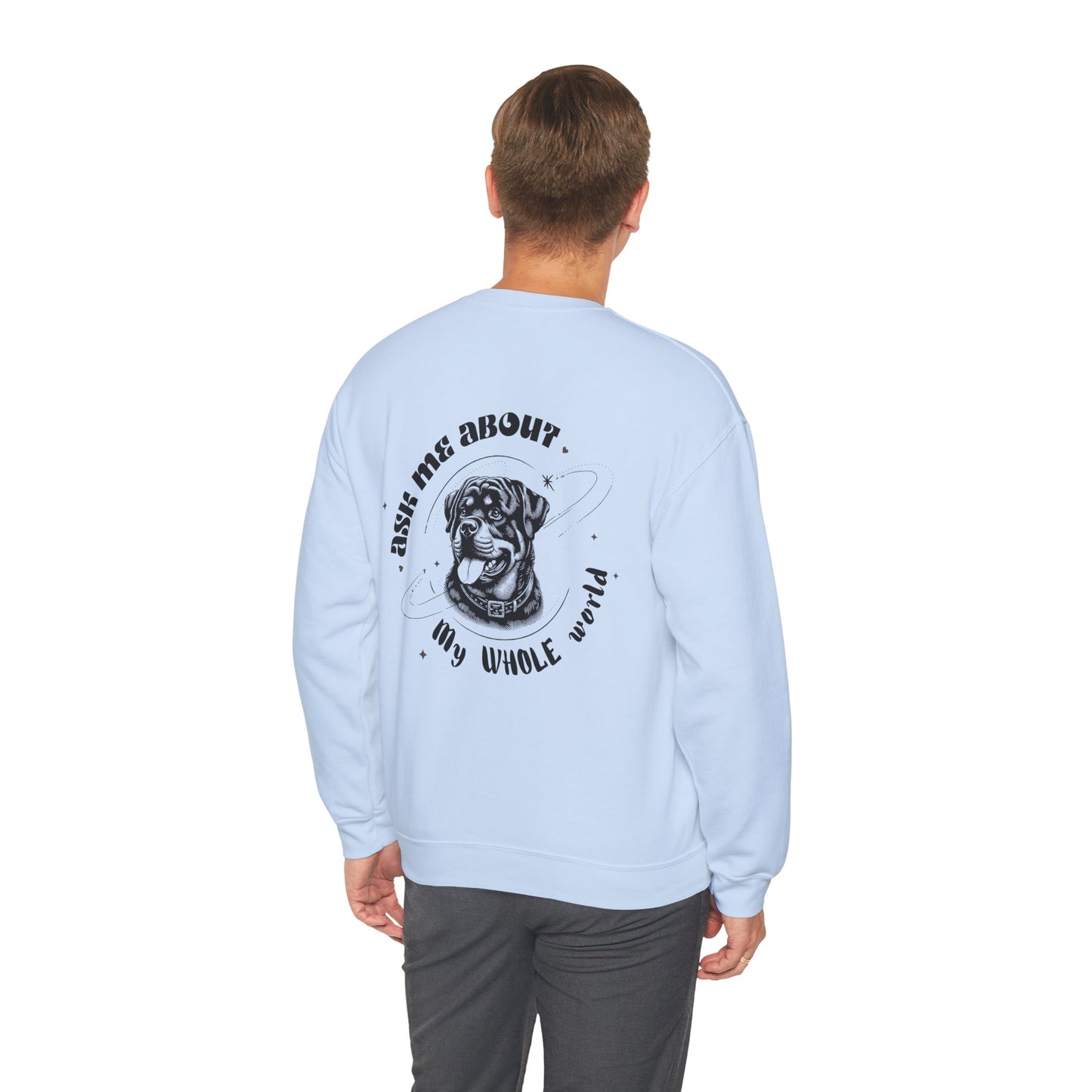 Personalized Sweatshirt for Dog Parents -  With Your Dog’s Name and Breed