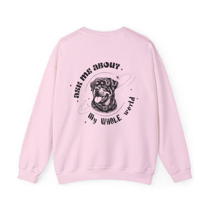 Personalized Sweatshirt for Dog Parents -  With Your Dog’s Name and Breed
