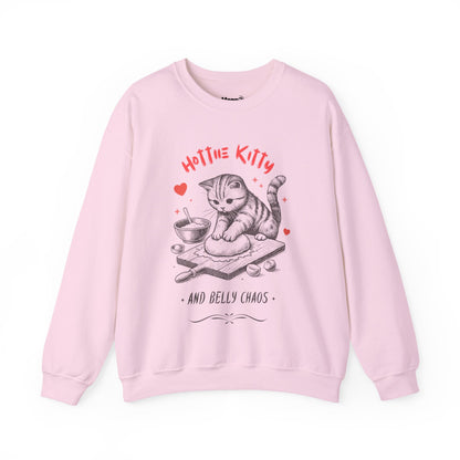 Cute Cat Sweatshirt with a Twist – For Confident, Real People
