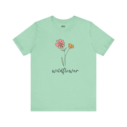 Raising Wildflowers Family Set – Customizable Matching T-Shirts for Mom & Kids