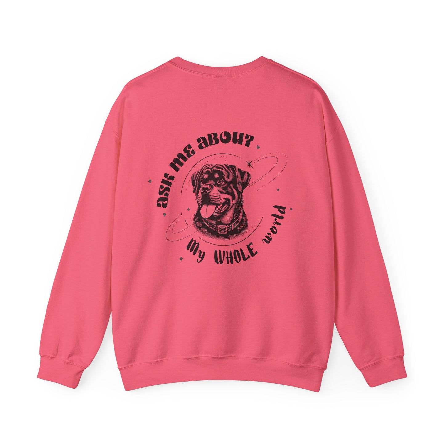 Personalized Sweatshirt for Dog Parents -  With Your Dog’s Name and Breed