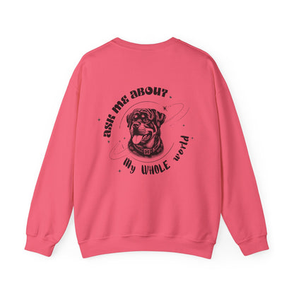 Personalized Sweatshirt for Dog Parents -  With Your Dog’s Name and Breed
