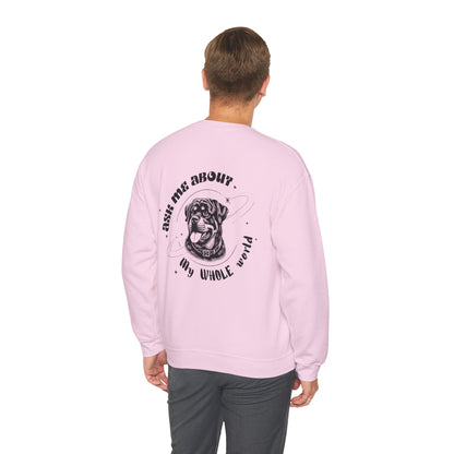 Personalized Sweatshirt for Dog Parents -  With Your Dog’s Name and Breed