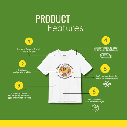 Minimal Effort, Maximum Peace T-shirt – Conscious Clothing for the Wise
