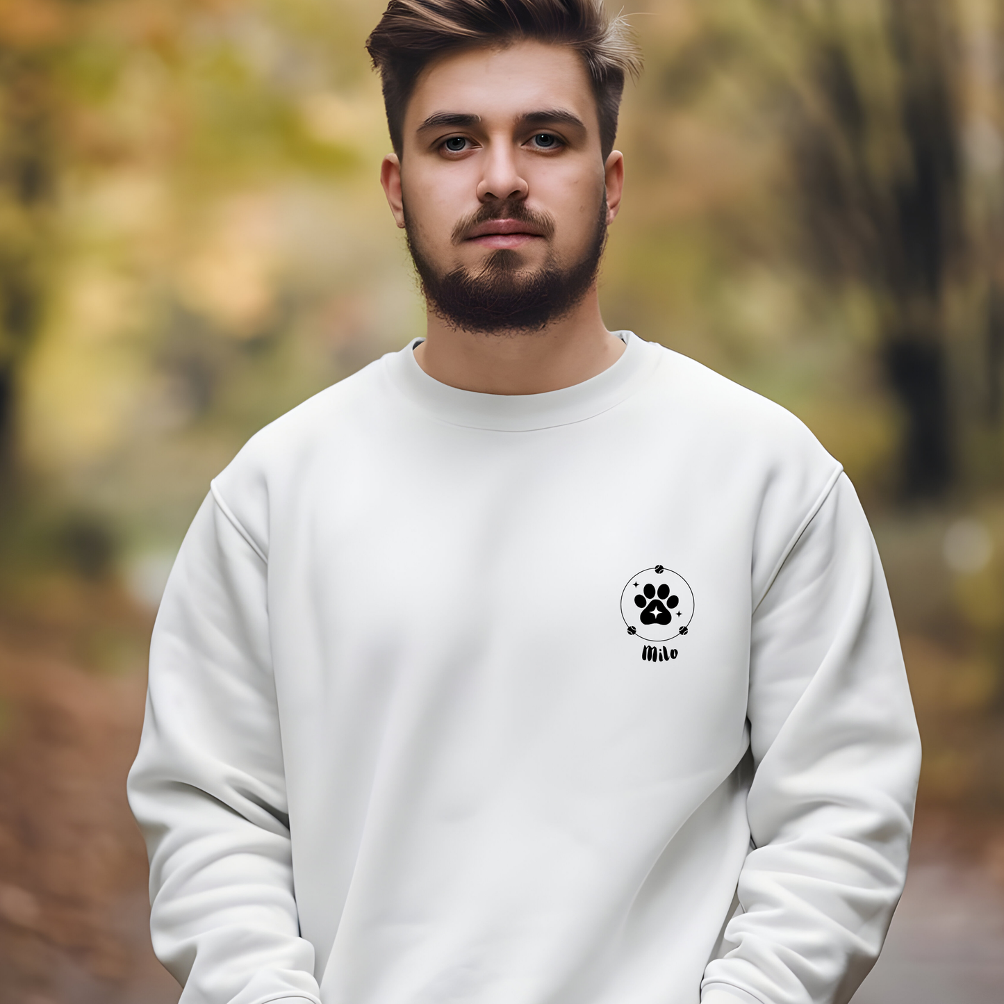 Personalized Sweatshirt for Dog Parents -  With Your Dog’s Name and Breed