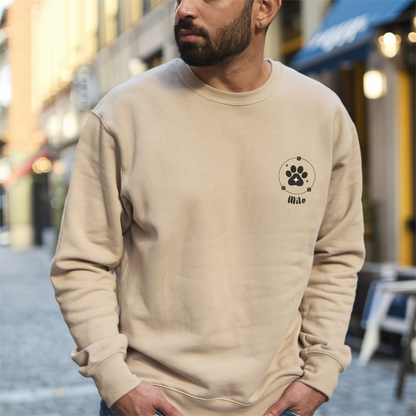 Personalized Sweatshirt for Dog Parents -  With Your Dog’s Name and Breed