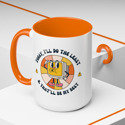 Sarcastic Office Coffee Mug for Emotionally Efficient Professionals – Funny Work Mug