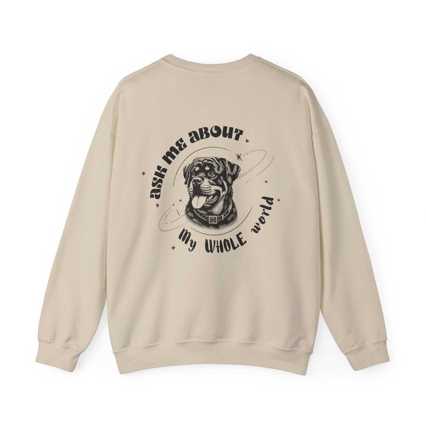 Personalized Sweatshirt for Dog Parents -  With Your Dog’s Name and Breed