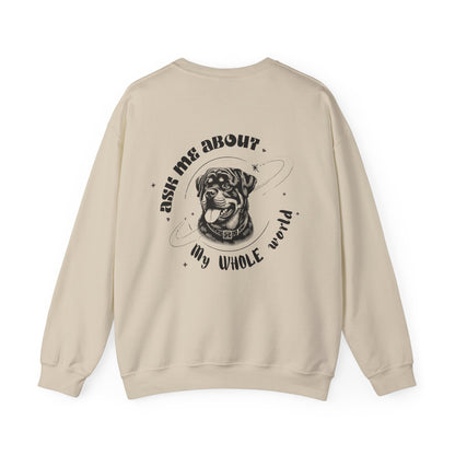 Personalized Sweatshirt for Dog Parents -  With Your Dog’s Name and Breed
