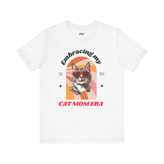 In My Cat Mom Era - Retro Style Personalized T-Shirt