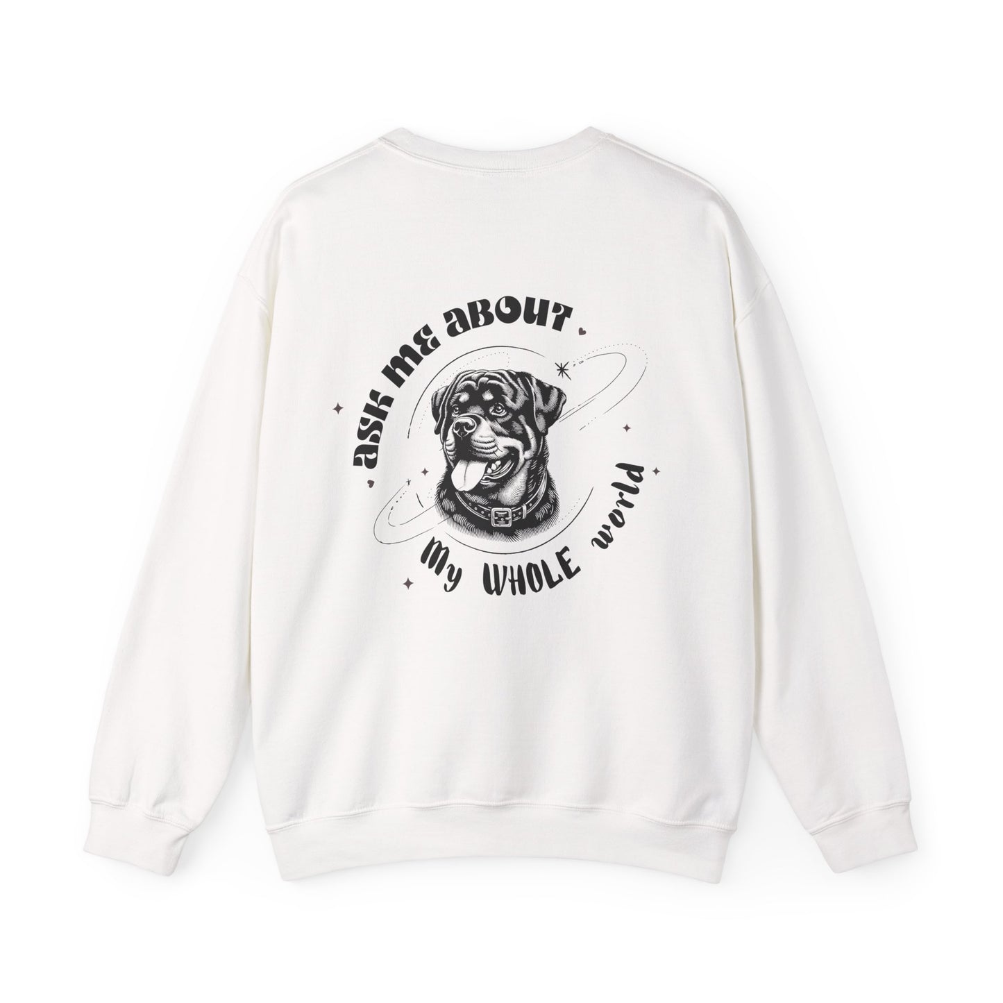 Personalized Sweatshirt for Dog Parents -  With Your Dog’s Name and Breed